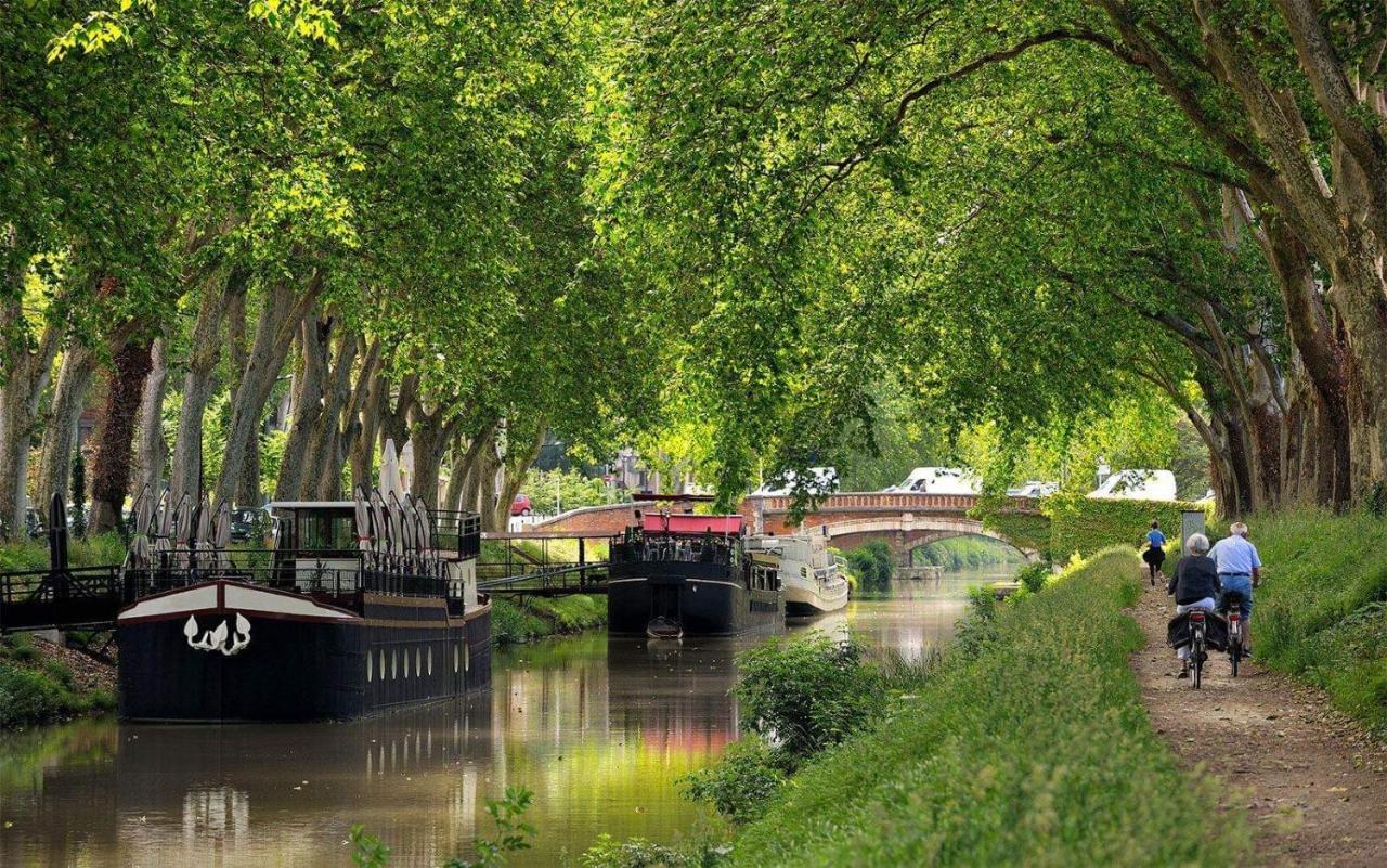 Evasion Depaysante Canal Du Midi* Jardin &Terrasse กัสเตลโนดารี ภายนอก รูปภาพ
